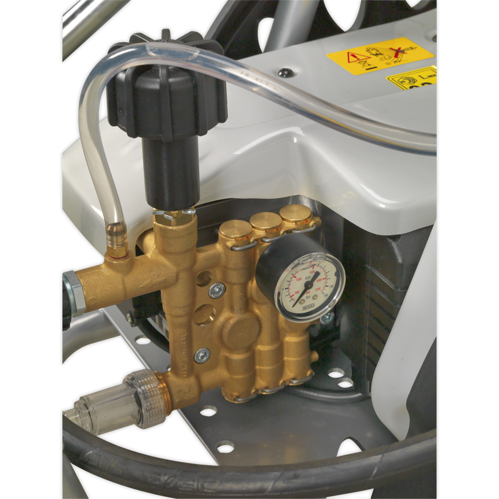 Professional Pressure Washer 150bar with TSS & Nozzle Set 230V