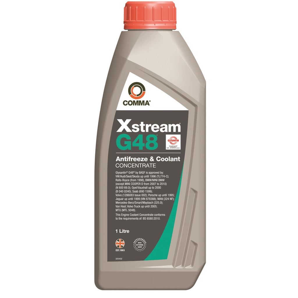 Xstream G48 Antifreeze & Coolant - Concentrated - 1 Litre