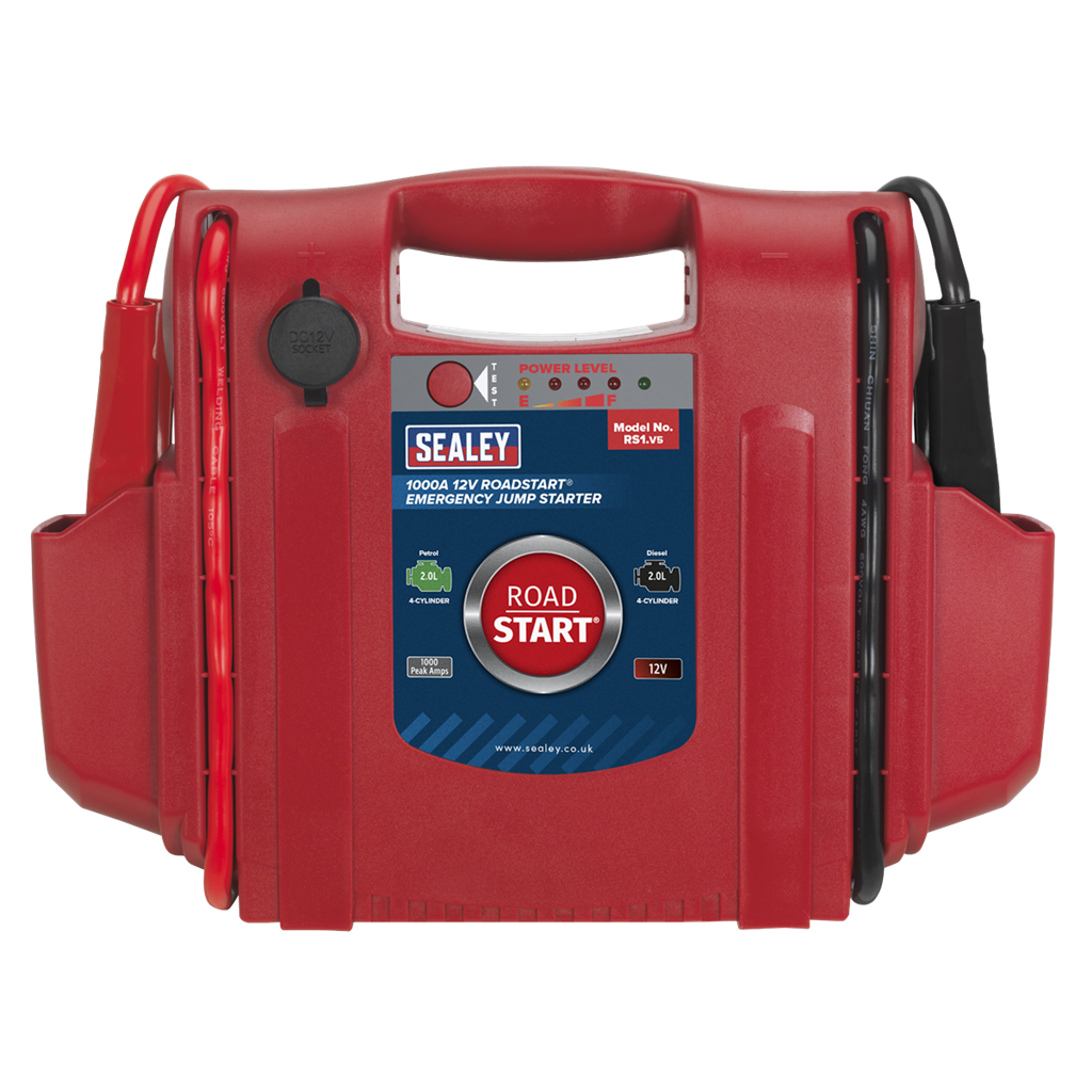 RoadStart&#174; Emergency Jump Starter 12V 1000 Peak Amps