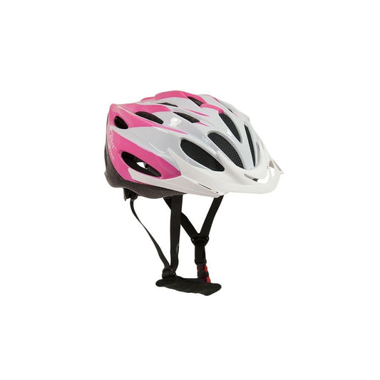 Comp Team Junior Pink & White Cycle Helmet 52-56cm