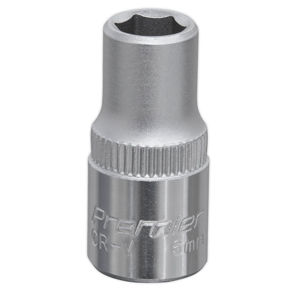 WallDrive&#174; Socket 6mm 1/4"Sq Drive