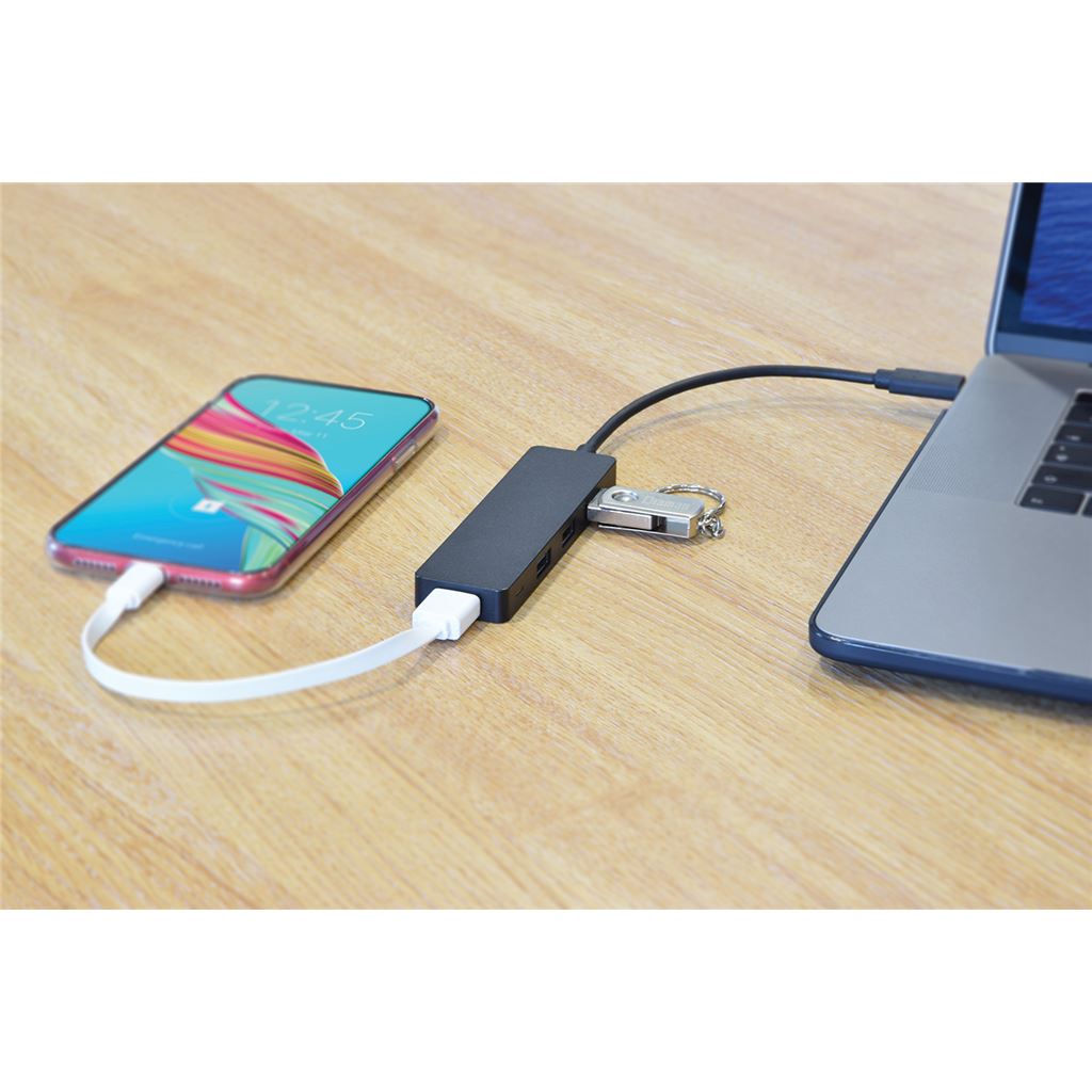 4 Port SuperSpeed USB Type-C Hub - USB-C