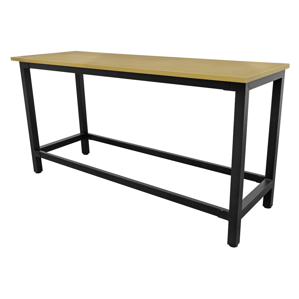 Workbench 1.8m Steel with 25mm MDF Top