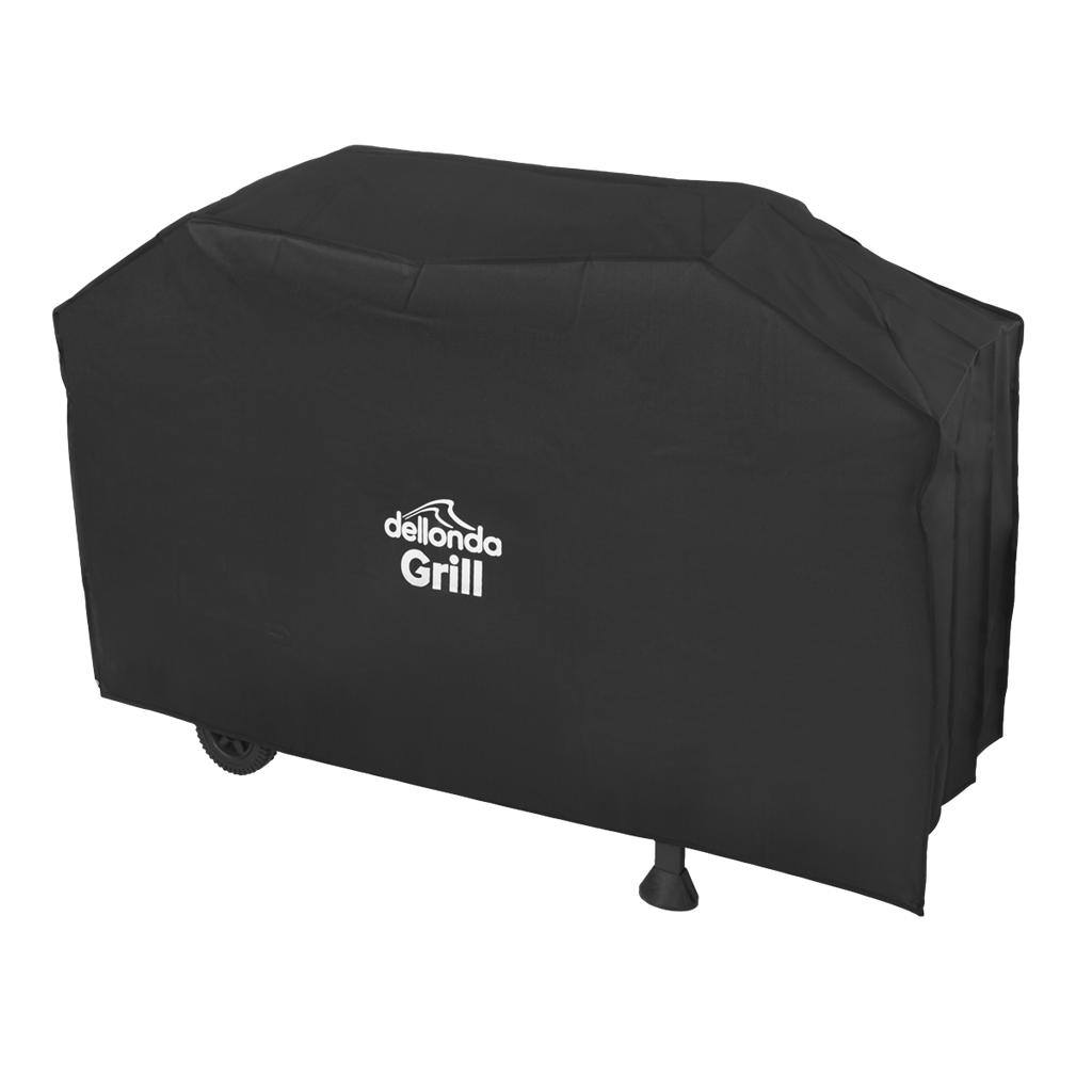 Black PVC Cover for BBQs, Water-Resistant 1370 x 920mm