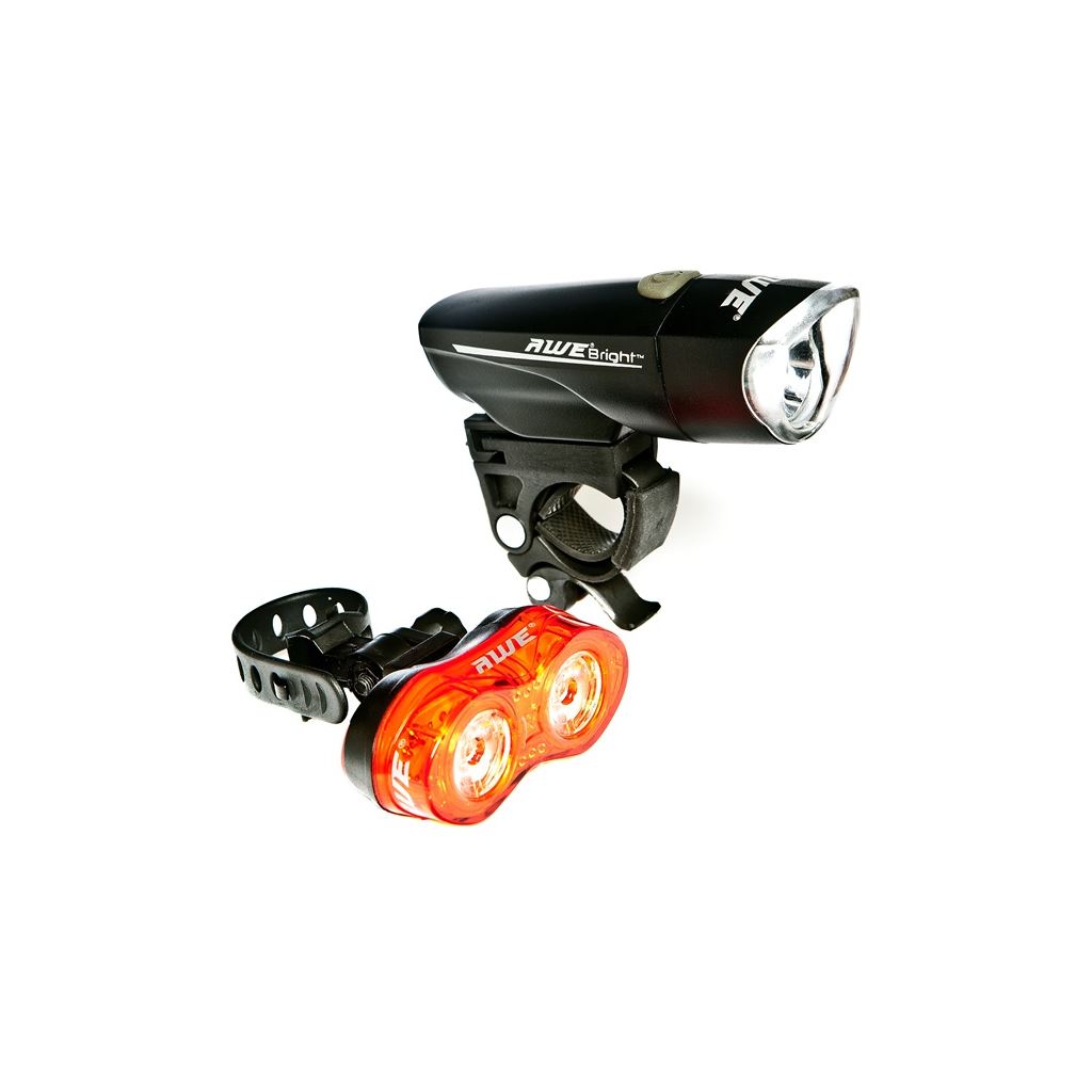 AWEBright LED Cycle Light Set - 140 Lumen