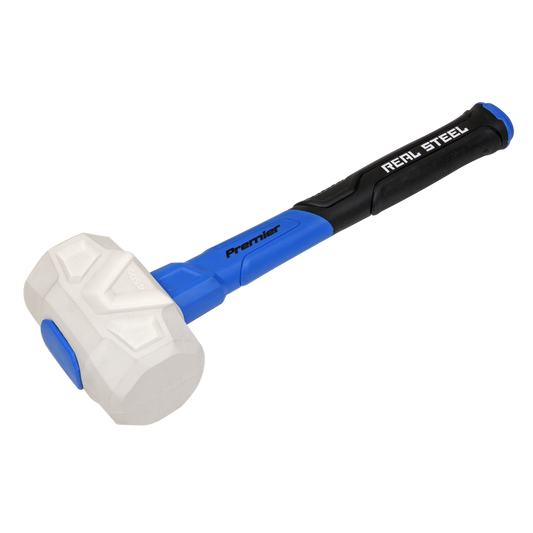 Rubber Mallet with Fibreglass Shaft 16oz