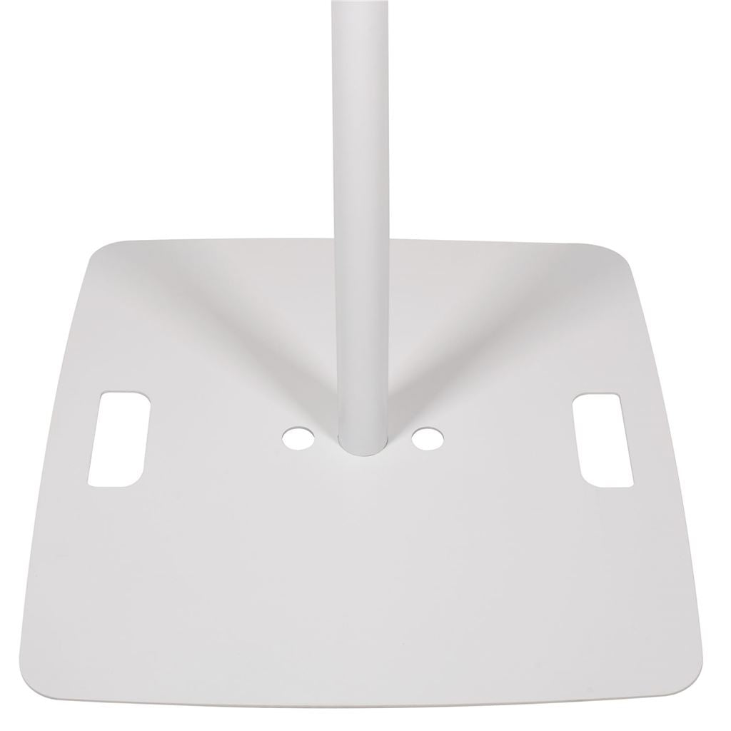 Speaker Stand with Square Base - - White