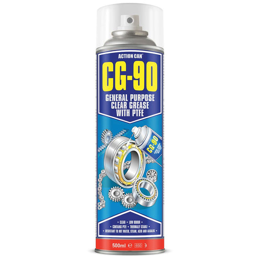 CG-90 General Purpose Clear Grease With PTFE 500ml