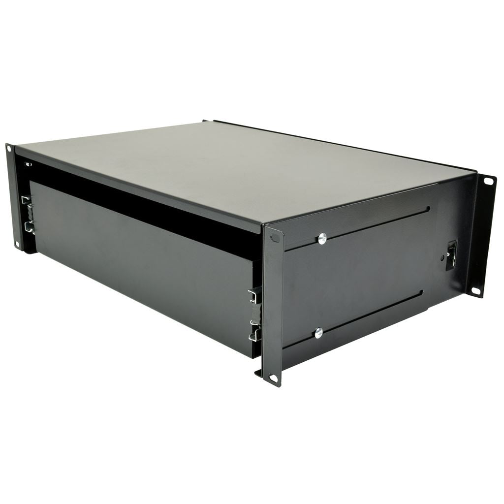 19" Lockable Rack Drawer Units - 3U - 19RD3U