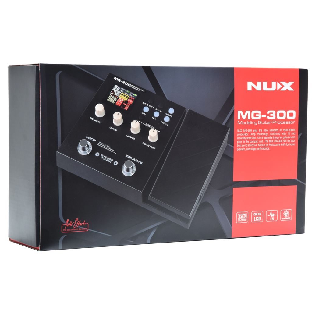 NU-X MG-300 Guitar Multi-FX Pedal - Multi-Effect