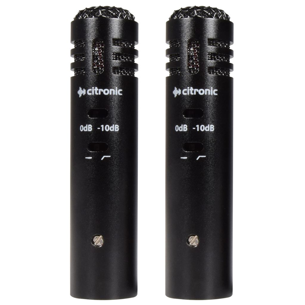 ECM20 Condenser Mics Stereo - Pair - EC20 Microphones