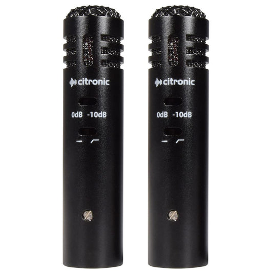 ECM20 Condenser Mics Stereo - Pair - EC20 Microphones