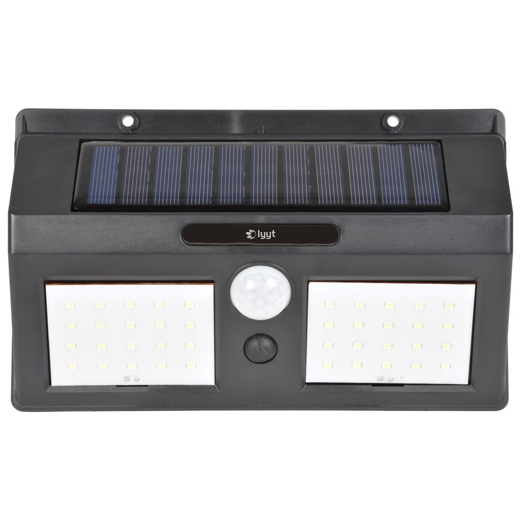 40 LED Solar Outdoor Garden Wall Fence Light with Motion Sensor - 40LED Security - 40LED-SSL