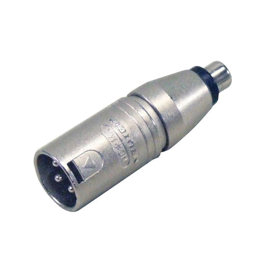 Neutrik NA2MPMF 3 Pin XLR Male to Phono Socket Adaptor