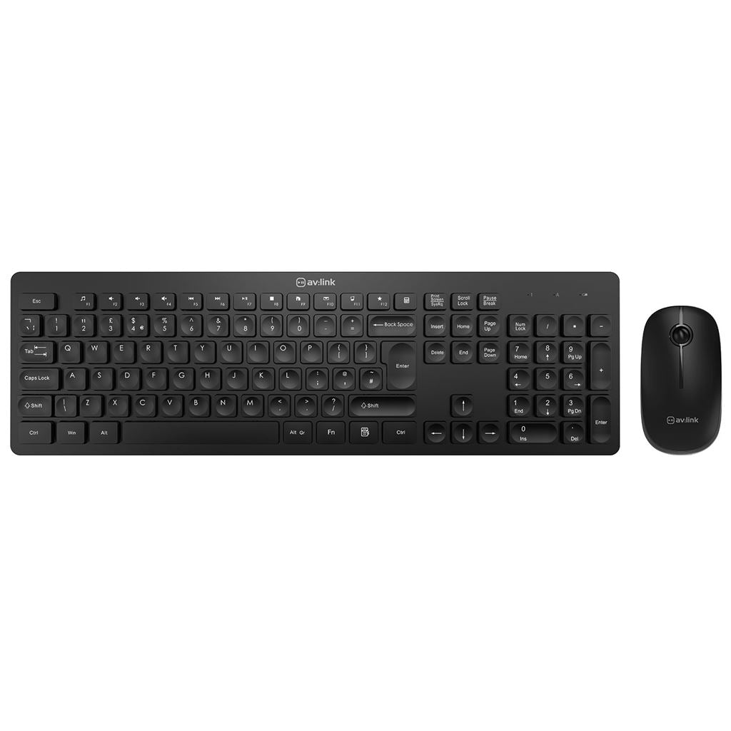 2.4G Deluxe Wireless Keyboard and Mouse Set