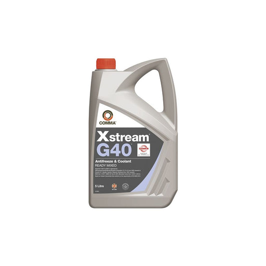 Xstream G40 Antifreeze & Coolant - Ready To Use - 5 Litre