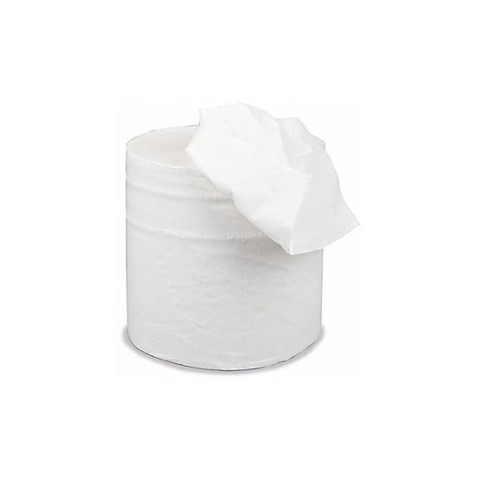 2 Ply White Centrefeed Roll - 125m x 190mm - Pack of 6