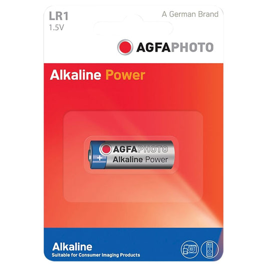 AGFAPHOTO Alkaline LR1 (MN9100/N) - Pack of 1