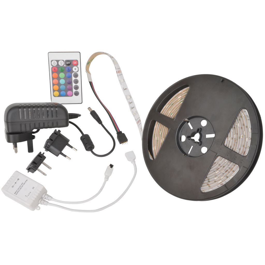 3m DIY LED Tape Kit - IP65 RGB - DK3-RGB30