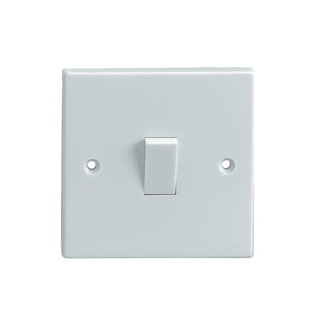 1 Way Single Gang Light Switch 5A