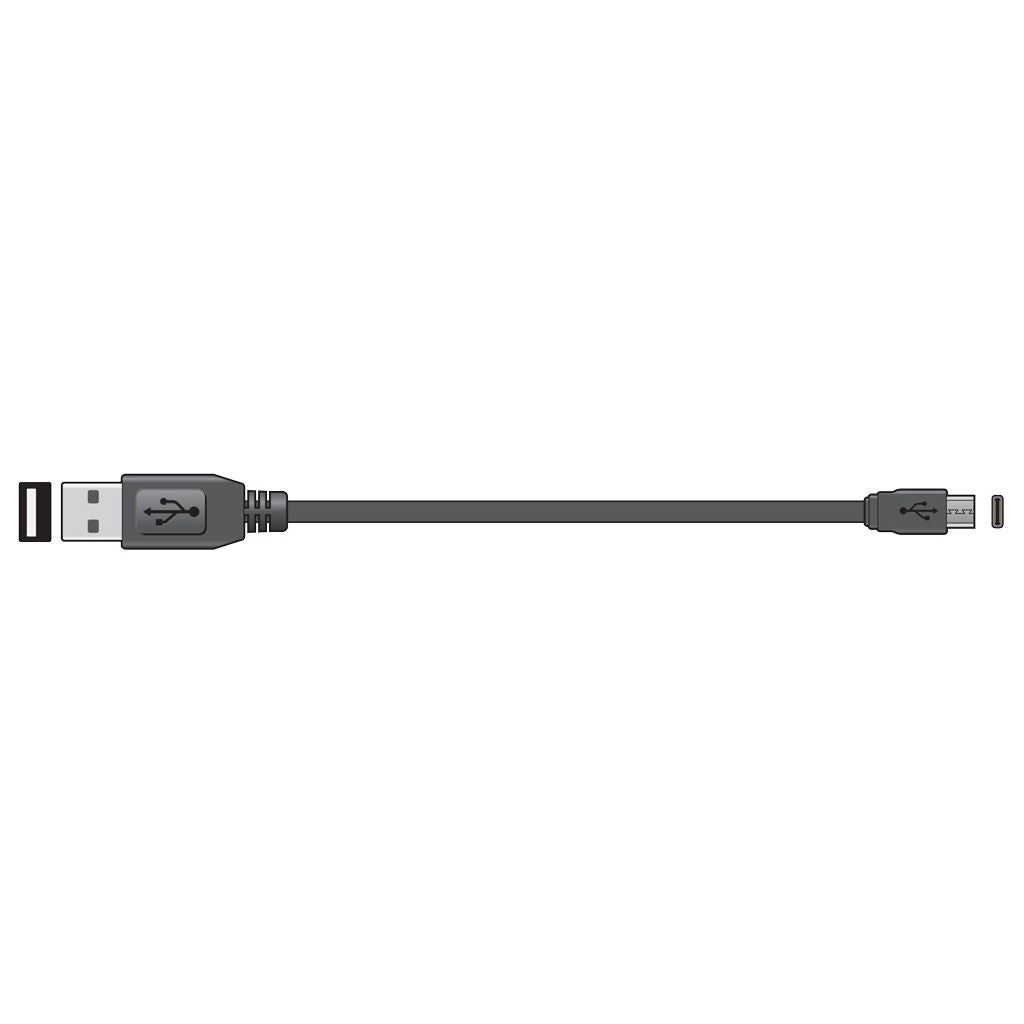 USB Type-C Short Sync & Charge Flat Cable 20cm