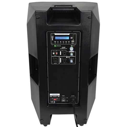 CASA Active PA Cabinets with DSP, USB/SD and Bluetooth - CASA-12A 12" 280W RMS + USB/SD/BT