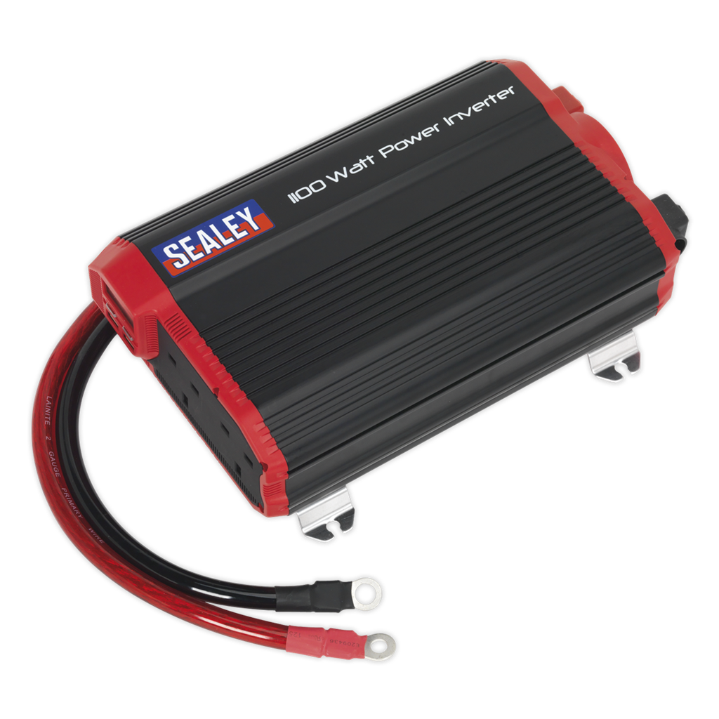 Power Inverter Modified Sine Wave 1100W 12V DC - 230V ~ 50Hz