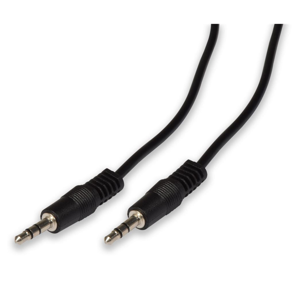 3.5mm Stereo Plug to 3.5mm Stereo Plug Leads - 3.0m