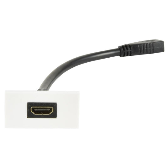 Wall Plate Module - HDMI Socket to Female Tail