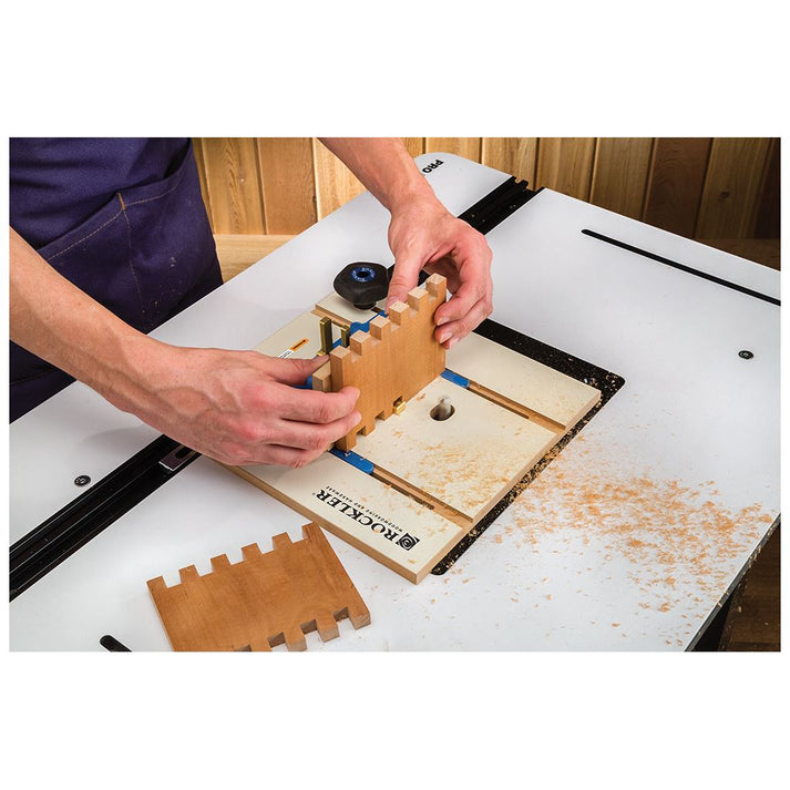 Rockler router table box joint jig 1 4 3 8 1 2 yourspares