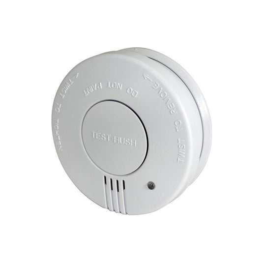 Photoelectric Smoke Detector with Hush Feature - w/hush button - SD102P