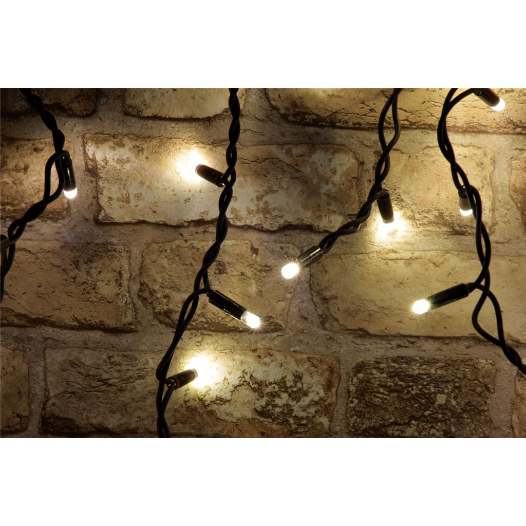 Icicle-Inspired Multi-Sequence Outdoor LED String Lights - 180 Conn WW - 180ILCON-WW