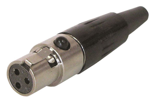 3 Pin Mini Female XLR Connector