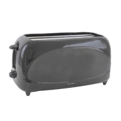 4 Slice 1200w Toaster - Black