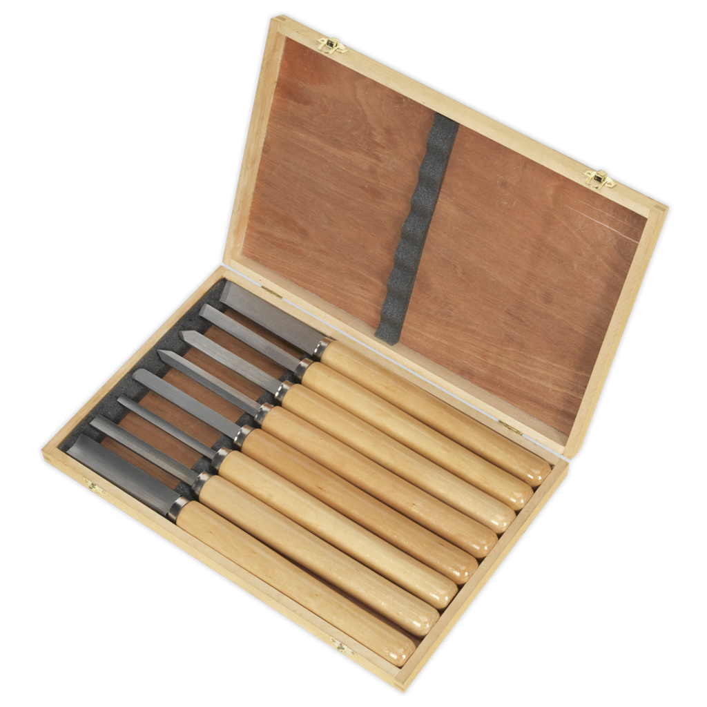 Wood Turning Chisel Set 8pc