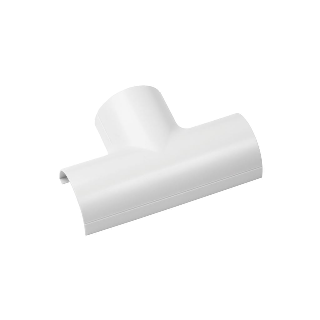 Clip over trunking accessories 50x25 - Clip-Over white Equal Tee 50x25mm Bag of - FLET5025W-5PK