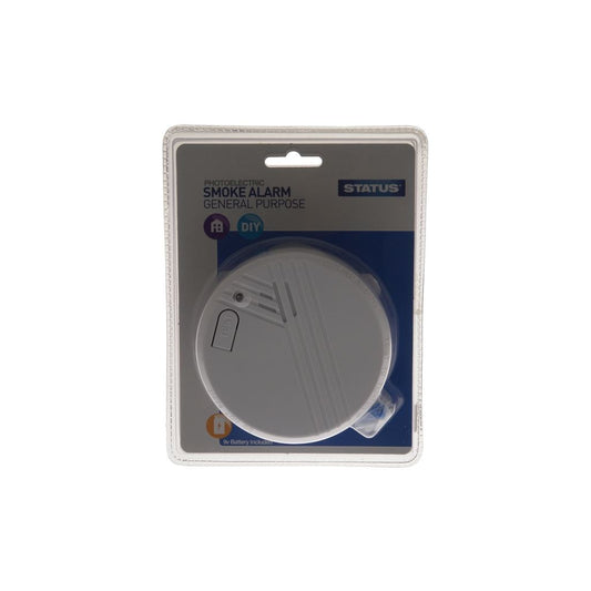 9V Photoelectric Smoke Alarm