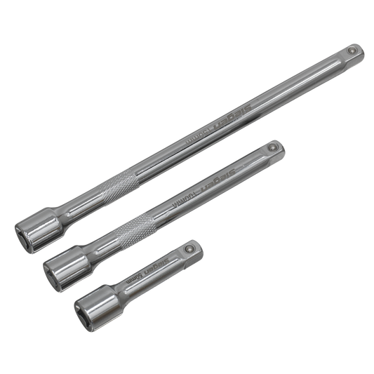 Extension Bar Set 3pc 1/4"Sq Drive