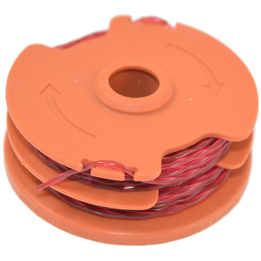 Works Grass Strimmer Trimmer Spool and Dual Line 1.6mm x 4.8m