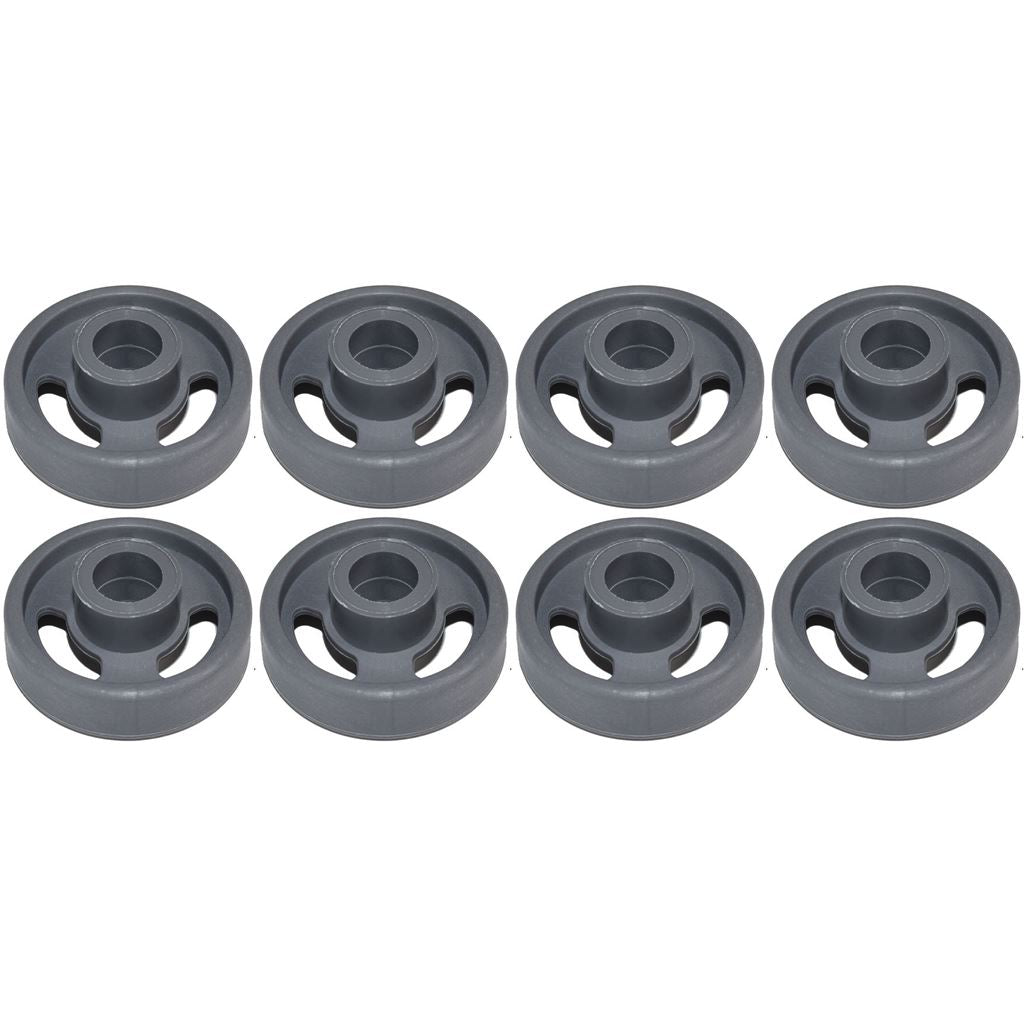 8 x Dishwasher Lower Basket Roller Wheel Hotpoint Indesit Ariston