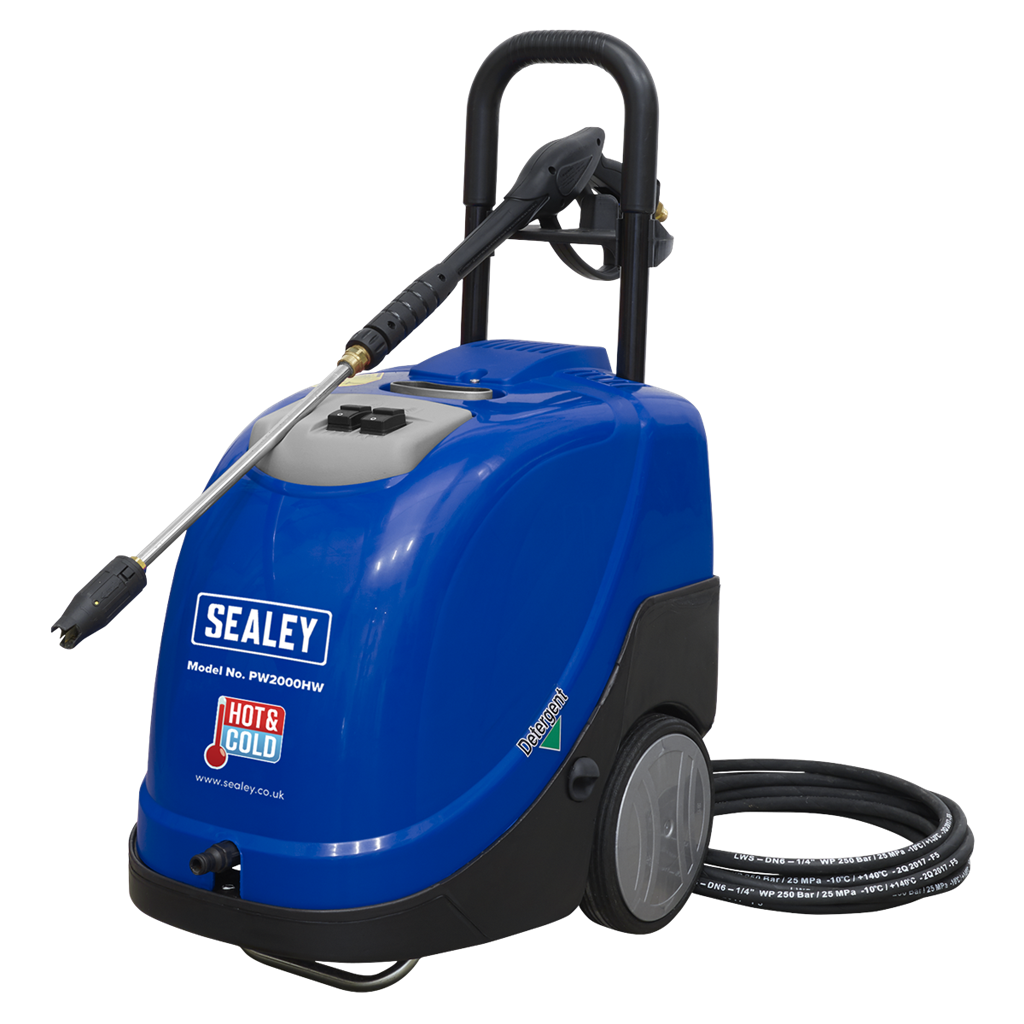 Hot Water Pressure Washer 135bar 230V
