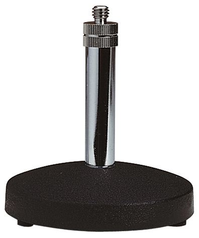 Desk Microphone Stand With Round Base