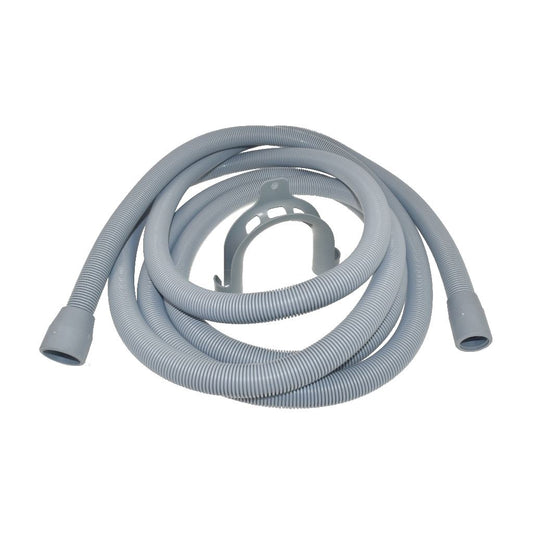 Universal Dishwasher Washing Machine Outlet Drain Hose and Hook 4 Meter Length 22-29mm