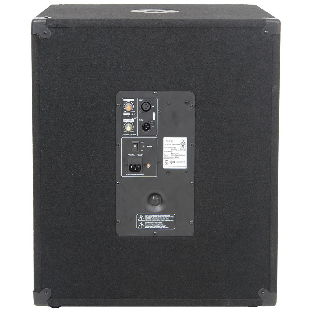 QT Series Active Sub Cabinets - QT15SA 15inch, 600W