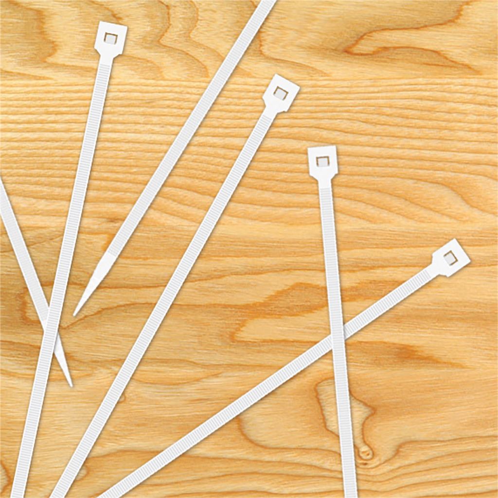 White Nylon Cable Ties