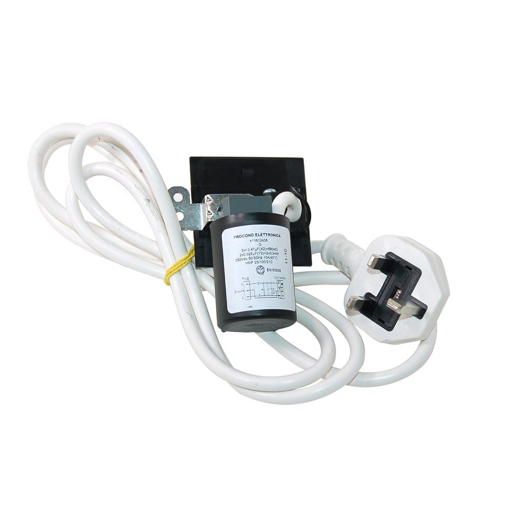 Washing Machine Mains Cable & Filter for Hotpoint/Indesit Washing Machines