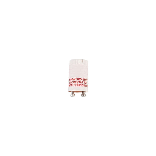 White 4-80 W Fluorescent Starter