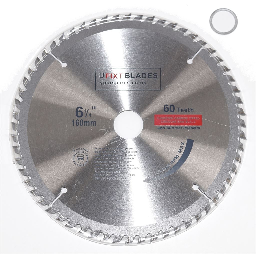 Circular Saw Blade 160mm x 20mm  TCT 60 Tungsten Carbide Teeth