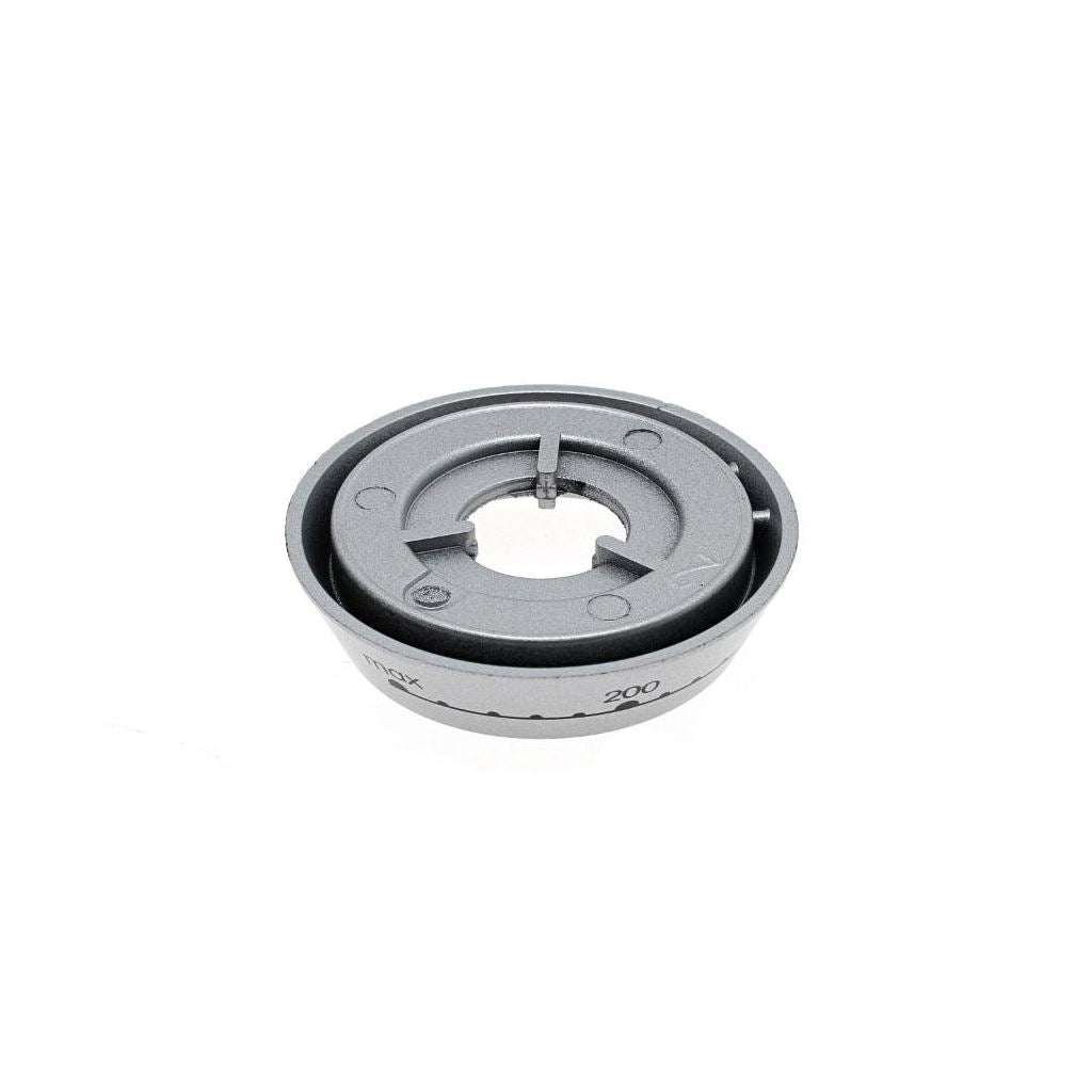 Knob Bezel Main Oven Silver for Hotpoint Cookers and Ovens