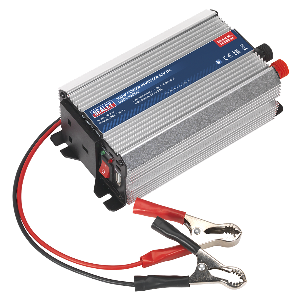 Power Inverter 300W 12V DC - 230V~50Hz